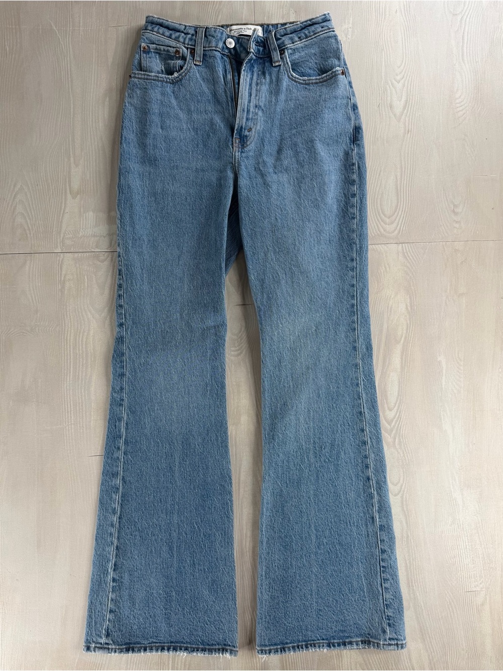 Abercrombie & Fitch Light Blue Flare Jeans